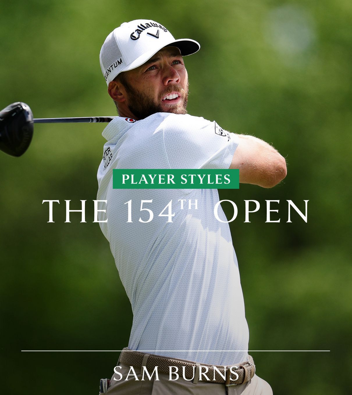 Sam Burns - Player Styles for Royal Birkdale